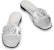 (W) Louis Vuitton Isola Flat Mule 'Kulit Perak' 1ABQK0