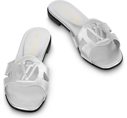 (W) Louis Vuitton Isola Flat Mule 'Cuero Plateado' 1ABQK0 Shop (W) Louis Vuitton Isola Flat Mule 'Cuero Plateado' 1ABQK0