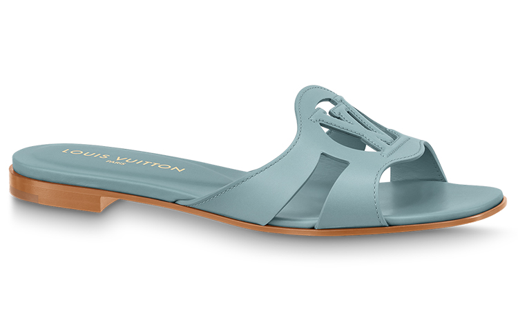 Order (W) Louis Vuitton Isola Flat Slide 'Kulit Biru' 1ABXPD