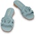 (W) Louis Vuitton Isola Flat Slide 'Kulit Biru' 1ABXPD