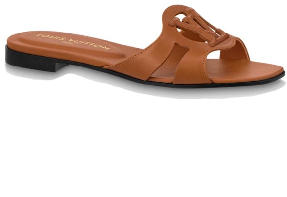 (Women) Louis Vuitton Isola Leather Flat Slide 'Brown' 1ABP1L Order (Women) Louis Vuitton Isola Leather Flat Slide 'Brown' 1ABP1L