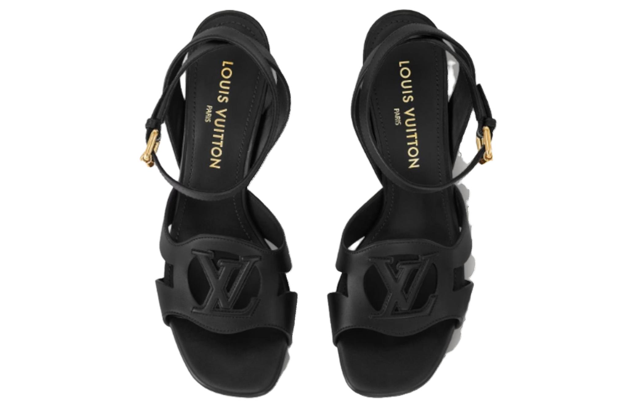 Shop (W) Sandalias Louis Vuitton Isola 'Negro Confort Moda' 1ACKL8