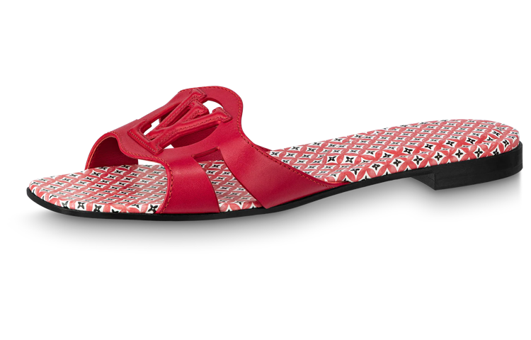 (Women) Louis Vuitton Isola Sandal 'Red Leather' 1ABU4G