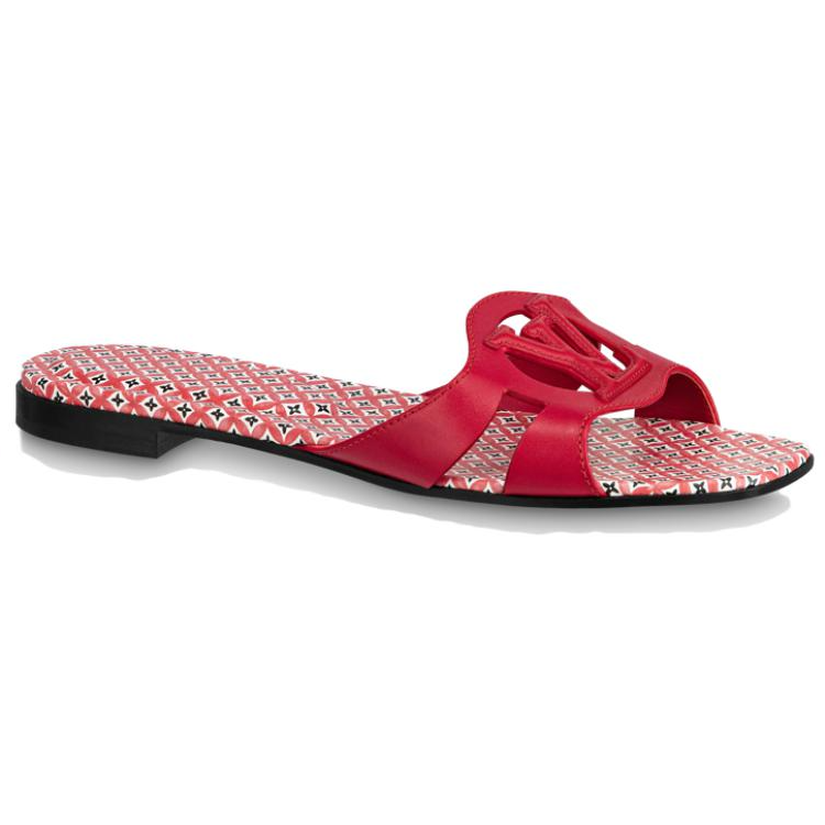 Order (W) 路易威登 伊索拉凉鞋 '红色皮革' 1ABU4G