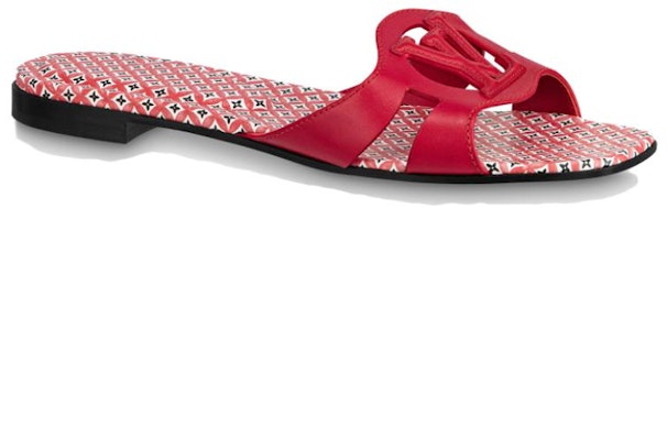 (Women) Louis Vuitton Isola Sandal 'Red Leather' 1ABU4G Order (Women) Louis Vuitton Isola Sandal 'Red Leather' 1ABU4G