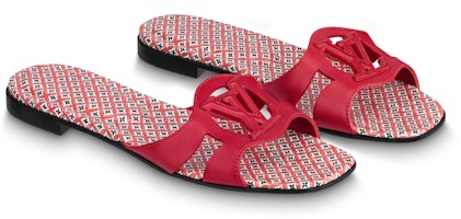 (W) 루이비통 이졸라 샌들 (레드) 1ABU4G Lookbook (W) 루이비통 이졸라 샌들 (레드) 1ABU4G