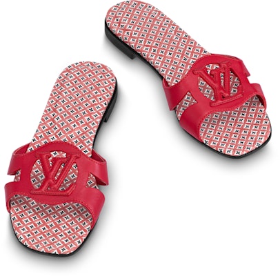 (Women) Louis Vuitton Isola Sandal 'Red Leather' 1ABU4G Shop (Women) Louis Vuitton Isola Sandal 'Red Leather' 1ABU4G