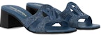(W) Louis Vuitton Isola Selipar 'Biru' 1ACBBE