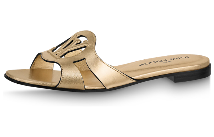 (Women) Louis Vuitton Isola Slide 'Gold' 1ABQLB