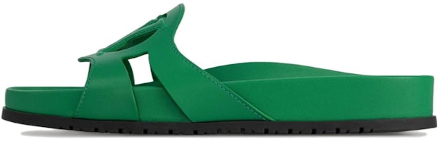 (Women) Louis Vuitton Isola Slide 'Green' 1ACMMI (Women) Louis Vuitton Isola Slide 'Green' 1ACMMI