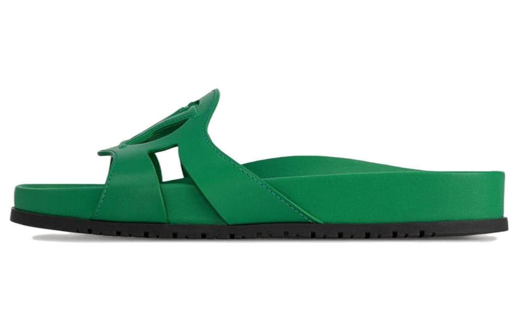 (Women) Louis Vuitton Isola Slide 'Green' 1ACMMI