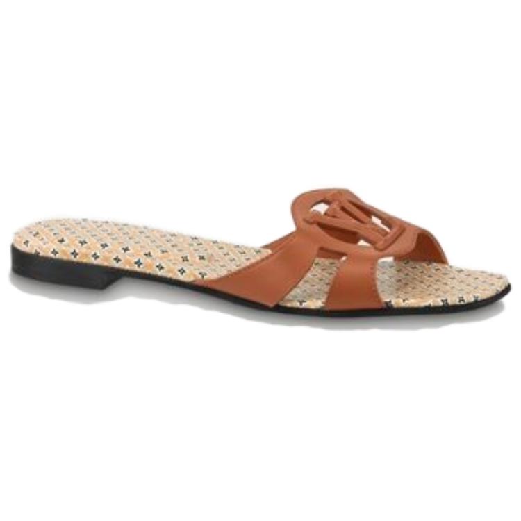 Order (W) Louis Vuitton Mocassins Isola ''Cuir Marron'' 1ABU5A