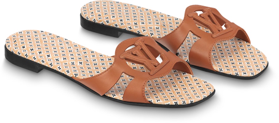 (Women) Louis Vuitton Isola Slip-On 'Brown Leather' 1ABU5A Lookbook (Women) Louis Vuitton Isola Slip-On 'Brown Leather' 1ABU5A