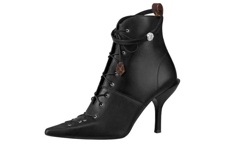 (Women) Louis Vuitton Janet Ankle Boot 'Black' 1A57NB