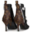 Shop (W) Louis Vuitton Janet Botín Tobillero 'Piel de Ternera Negra' 1A586V