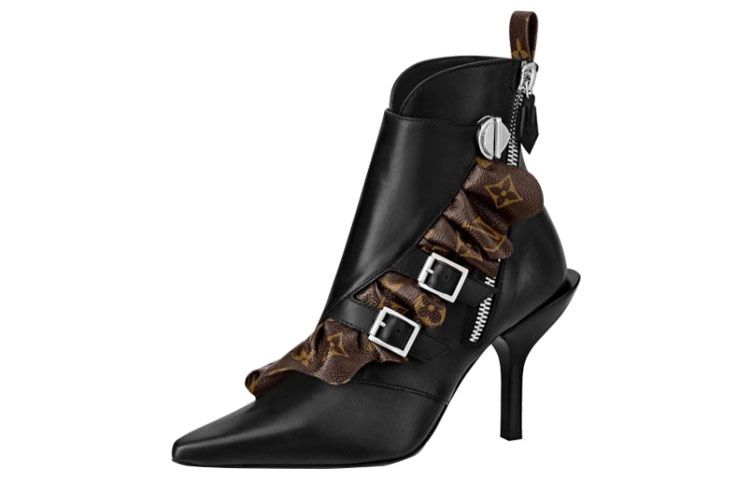 (Women) Louis Vuitton Janet Boot 'Black Brown' 1A586A