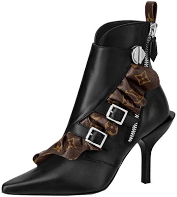 (Women) Louis Vuitton Janet Boot 'Black Brown' 1A586A Buy (Women) Louis Vuitton Janet Boot 'Black Brown' 1A586A