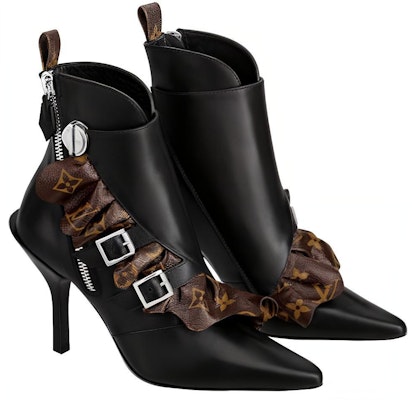 (Women) Louis Vuitton Janet Boot 'Black Brown' 1A586A Order (Women) Louis Vuitton Janet Boot 'Black Brown' 1A586A
