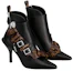 Order (W) Louis Vuitton Janet Boot 'Hitam Coklat' 1A586A