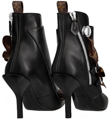 (Women) Louis Vuitton Janet Boot 'Black Brown' 1A586A Lookbook (Women) Louis Vuitton Janet Boot 'Black Brown' 1A586A