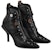 (W) Louis Vuitton Janet Boot 'Kulit Hitam Bertali' 1A57HI