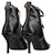 (W) Louis Vuitton Janet Boot 'Kulit Hitam Bertali' 1A57HI