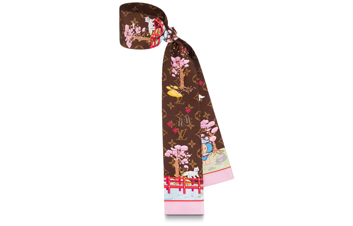 (Women) LOUIS VUITTON Japan Xmas Collection Silk Hair Band for Women. M00491 圖 3
