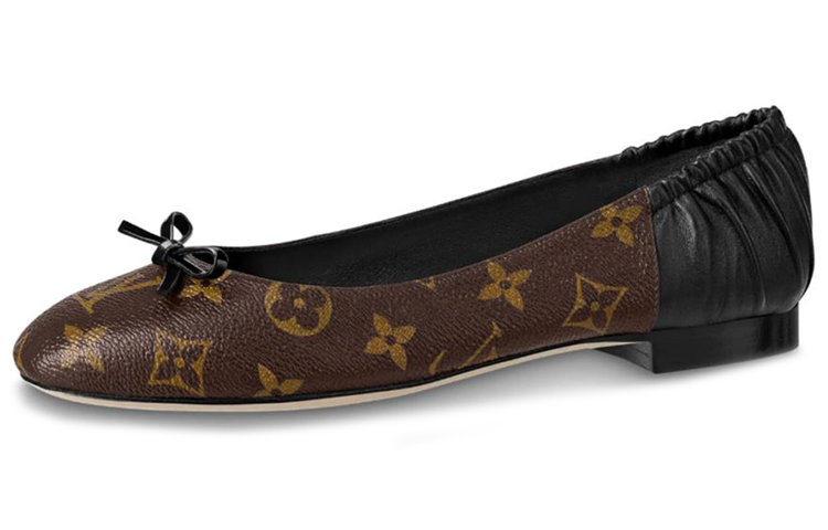 (W) LV Joy Ballerina Shoes 'Brown Monogram'