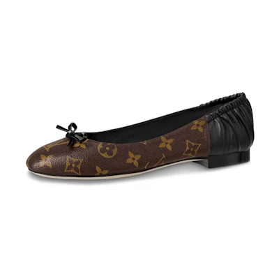 (W) LV Joy Ballerina Shoes 'Brown Monogram'