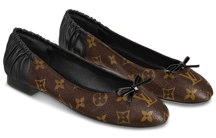 (W) LV Joy Ballerina Shoes 'Brown Monogram' 圖 3