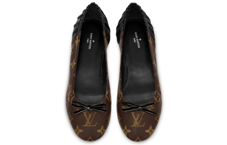 (W) LV Joy Ballerina Shoes 'Brown Monogram' 圖 5