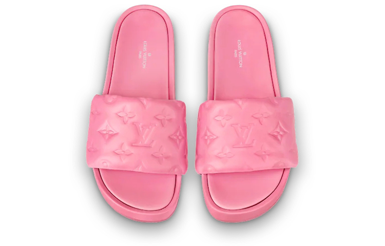 Lookbook (Women) Louis Vuitton Jumbo Flatform 'Magenta' 1A8N4B