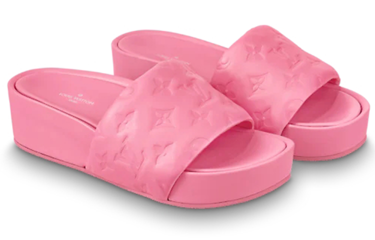 Shop (Women) Louis Vuitton Jumbo Flatform 'Magenta' 1A8N4B