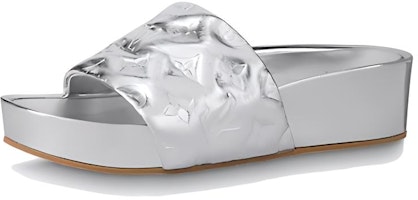(Women) Louis Vuitton Jumbo Flatform 'Silver' 1A8T21 (Women) Louis Vuitton Jumbo Flatform 'Silver' 1A8T21