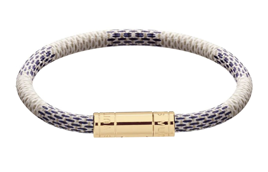 (Women) Louis Vuitton Keep It Printed Canvas Bracelet Multicolor M6138