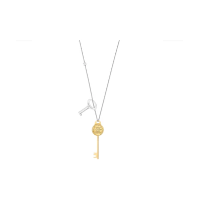 (Women) LOUIS VUITTON Key Necklace Gold/Silver MP2842