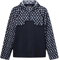 (Women) Louis Vuitton Knitted Jacquard Logo Hoodie Jacket 1AI791 (Women) Louis Vuitton Knitted Jacquard Logo Hoodie Jacket 1AI791