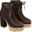 Lookbook (Women) Louis Vuitton Lace-Up Ankle Boots 'Brown' 1AABAS