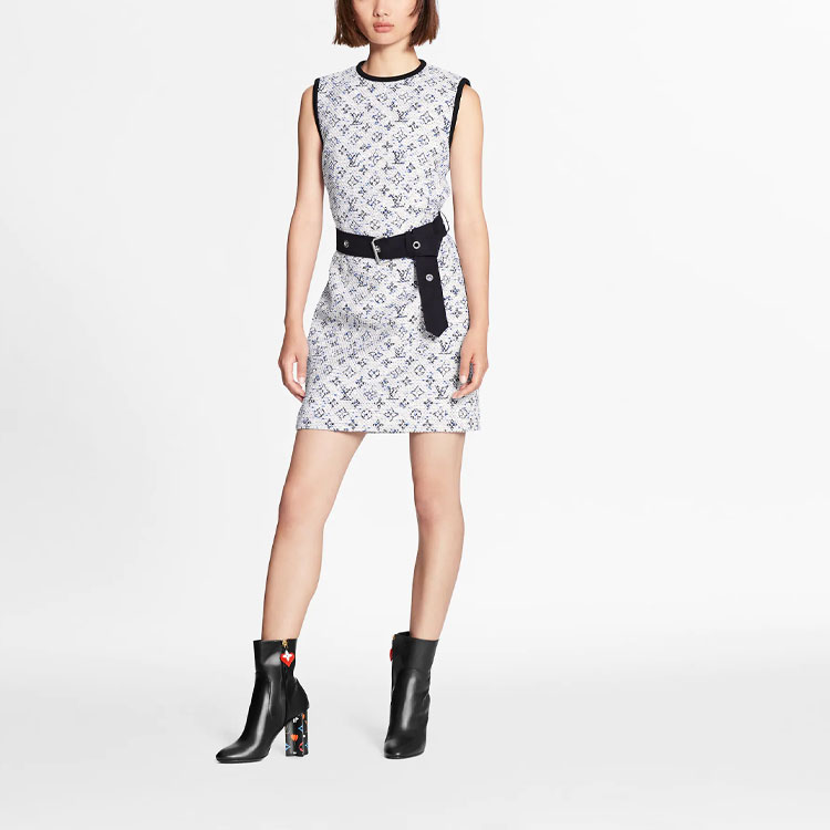 Shop (W) 루이비통 화이트 레이스업 드레스 1A8KZD