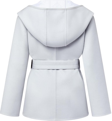 (Women) Louis Vuitton Lace-Up Hooded Long Coat Grey 1AGDTC Lookbook (Women) Louis Vuitton Lace-Up Hooded Long Coat Grey 1AGDTC