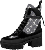 (Women) Louis Vuitton Laureate 'Black Comfort Casual' Boot 1AB2X4 (Women) Louis Vuitton Laureate 'Black Comfort Casual' Boot 1AB2X4