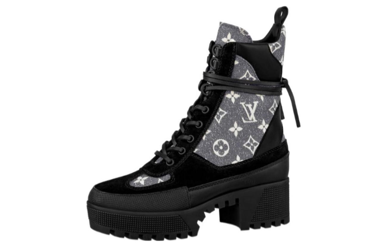 (Women) Louis Vuitton Laureate 'Black Comfort Casual' Boot 1AB2X4