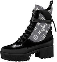 (Women) Louis Vuitton Laureate 'Black Comfort Casual' Boot 1AB2X4 (Women) Louis Vuitton Laureate 'Black Comfort Casual' Boot 1AB2X4