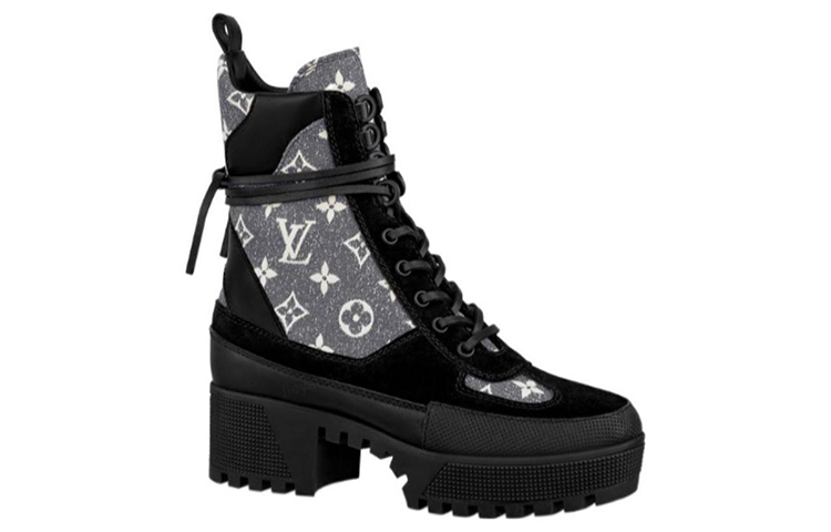 Order (W) Bota Louis Vuitton Laureate 'Black Comfort Casual'. 1AB2X4