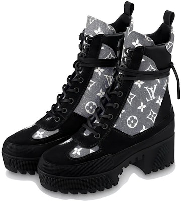 (Women) Louis Vuitton Laureate 'Black Comfort Casual' Boot 1AB2X4 Lookbook (Women) Louis Vuitton Laureate 'Black Comfort Casual' Boot 1AB2X4