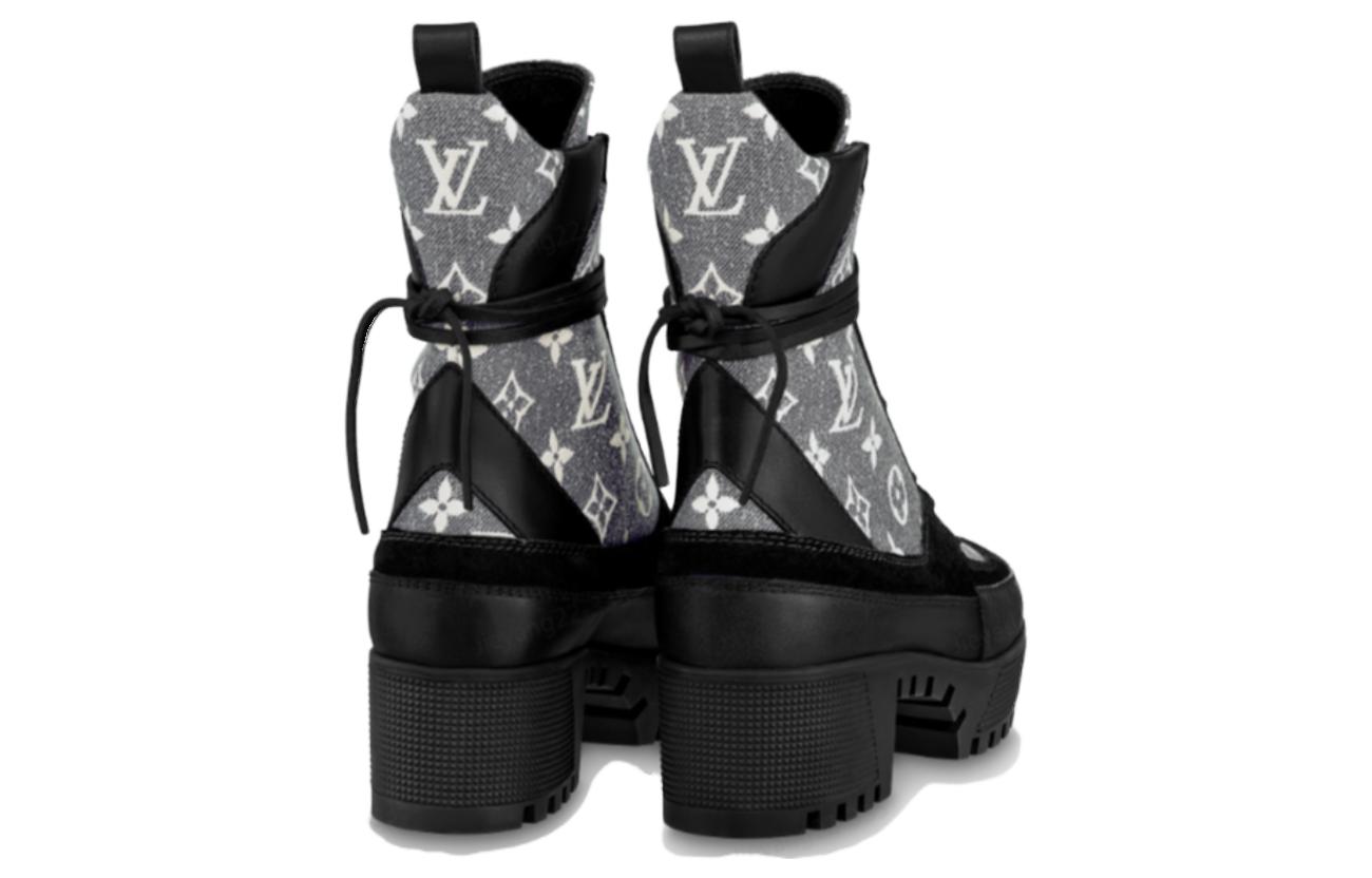Purchase (W) Bota Louis Vuitton Laureate 'Black Comfort Casual'. 1AB2X4