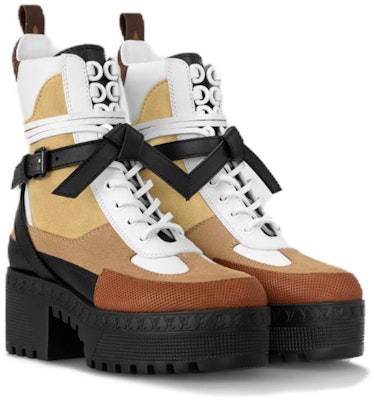 (Women) Louis Vuitton Laureate 'Tan Leather with Gold Buckle' 1AD24G Lookbook (Women) Louis Vuitton Laureate 'Tan Leather with Gold Buckle' 1AD24G