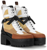Lookbook (Women) Louis Vuitton Laureate 'Tan Leather with Gold Buckle' 1AD24G