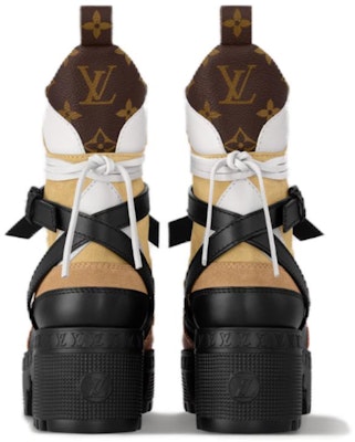 (Women) Louis Vuitton Laureate 'Tan Leather with Gold Buckle' 1AD24G Shop (Women) Louis Vuitton Laureate 'Tan Leather with Gold Buckle' 1AD24G