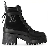 Order (Women) Louis Vuitton Laureate Boot 'Black Canvas' 1AC7RU